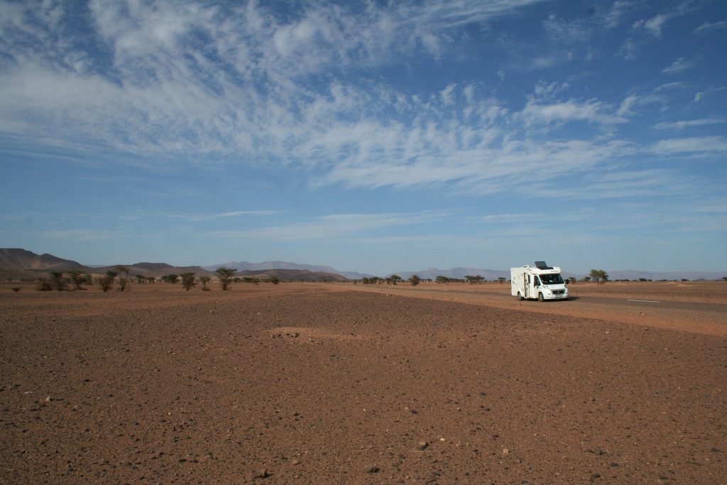 paysage camping-car