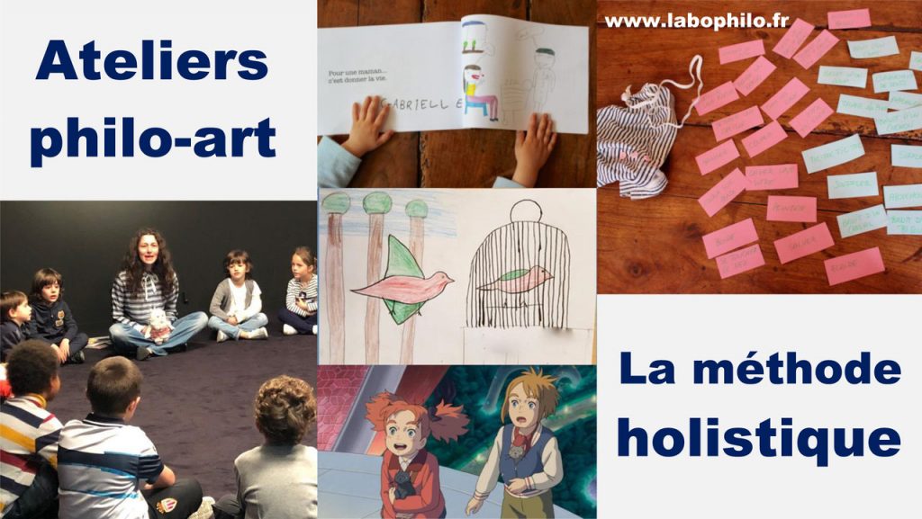 Les ateliers philo-art des Petites Lumières avec Chiara Pastorini, comment philosopher avec les enfants