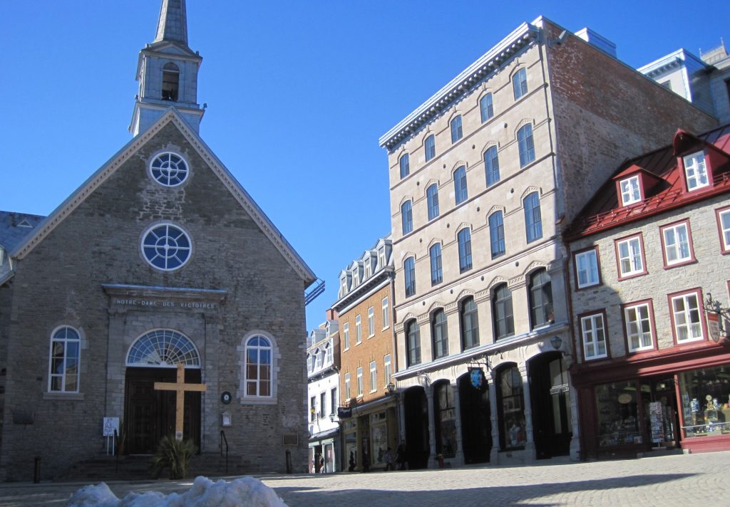 La place Royale de Québec fait partie de l'héritage historique de la ville. 
