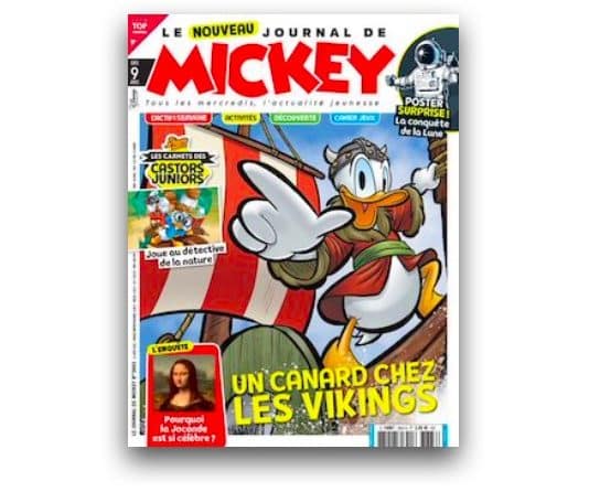 Le Journal de Mickey fait peau neuve, une bonne nouvelle dans les kiosques