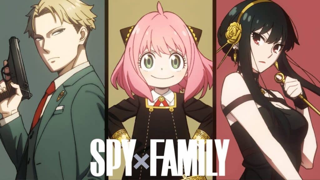 Personnages principaux du manga Spy Family