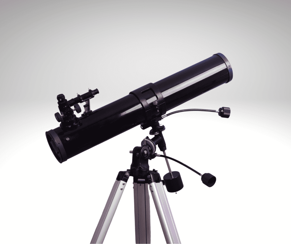 Télescope Newton sur une monture azimutale : idéal pour apprendre l'astronomie avec ses enfants.