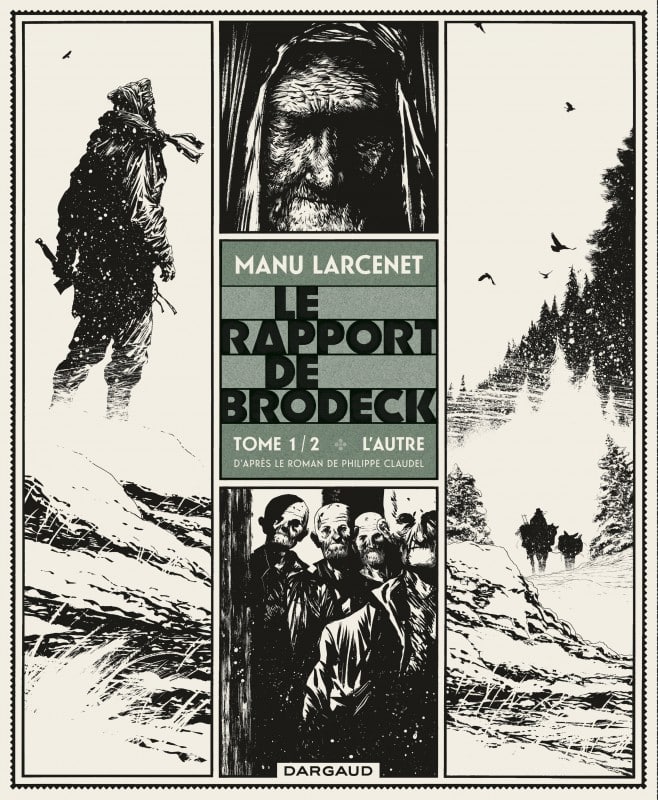 Couverture du Goncourt Le rapport de Brodeck adapté en BD par Manu Larcenet