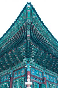 L'architecture typique des temples coréens