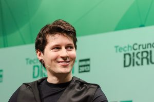 portrait du fondateur de Telegram Pavel Durov