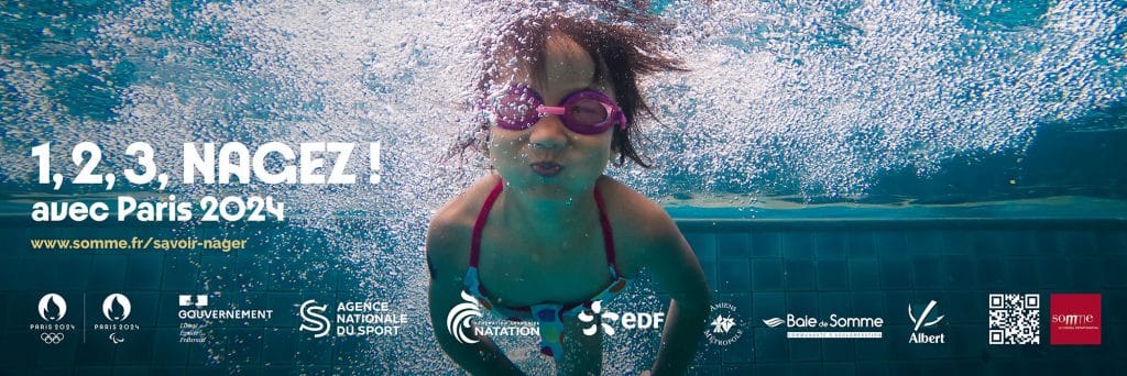 « 1,2,3 Nagez » : une initiative pour apprendre à nager gratuitement !