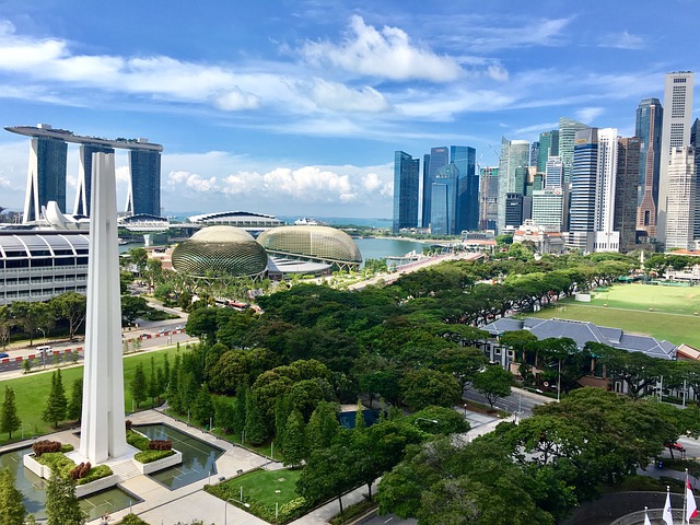 Photo de Singapour, ville verte et innovante