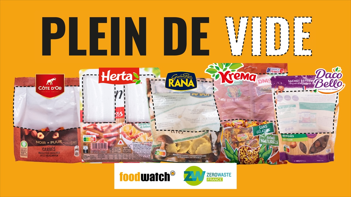 Emballages alimentaires vides