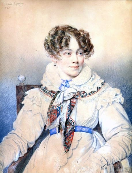 Portrait de la Comtesse de Ségur en 1823