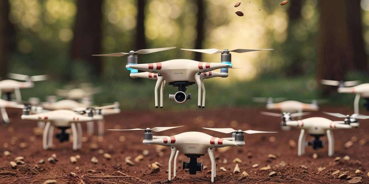 Quand la technologie vole au secours de la nature : la reforestation par les drones