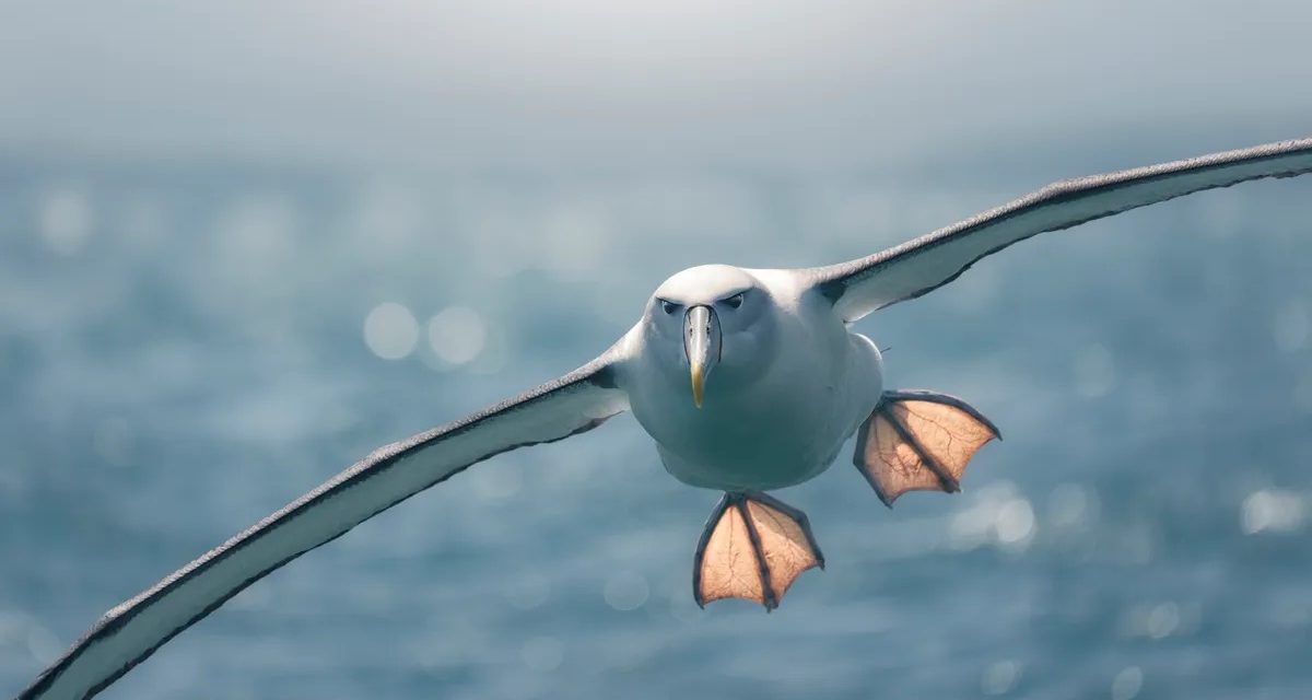 Renaissance océanique : l’albatros, ultime héros, devient espion pour la biodiversité marine !